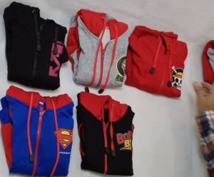 Jaket anak motif SUPERHERO usia 2 s/d 10 tahun