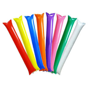 24 Colorful Inflatable Rods Stadium Noise Maker Refueling Rods Demonstration Balloon Inflatable Party Sports Refueling