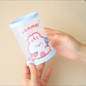 Giỏ Đựng Bút Lưới Sắt Để Bàn Decor Phòng Nhiều Sắc Màu Gấp Gọn - Ống Đựng Bút Viết Hình - Lọ cắm bút dễ thương - Ống Cắm Bút - Hộp Cắm Viết - Hộp Đựng Bút