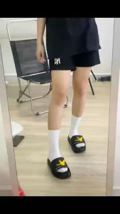 Dép quai ngang Mark Gonzales LG đế cao 4cm êm chân chống trơn trượt hỗ trợ đổi size có bảo hành