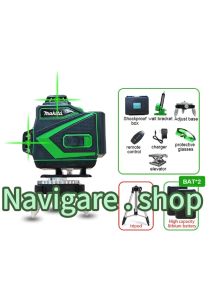 16 Line 12 Line 4D Laser Level เลเซอร์ระดับ 16 เส้น 4D แถม ฐาน + ของติดผนัง + กล่อง Laser Level เลเซอร์ระดับ เครื่องวัดระดับเลเซอ เลเซอร์ เลเซอร์วัดร