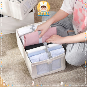 กล่องลิ้นชัก พับได้ เก็บของในครัวเรือน ขนาดใหญ่ กล่องเก็บเสื้อผ้า ยี่ปุ่น เสื้อผ้า กล่องเก็บของ