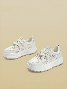 Josiny | Thick Sole Fashionable and Breathable Womens Sneakers