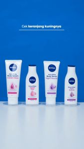 Paket isi 2 NIVEA Body Serum Extra Bright Day & Night (Instant Glow + Night Nourish) 180ml