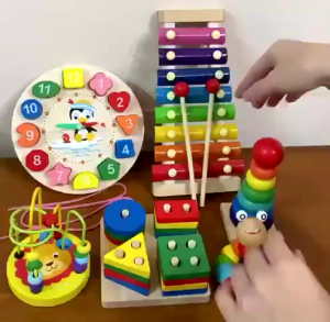 [SALE] Combo 6 Món Đồ Chơi Gỗ Giúp Bé Phát Triển Trí Tuệ - Đồ Chơi Thông Minh Cho Trẻ Em -  SHOP TUẤN NGHIA 2