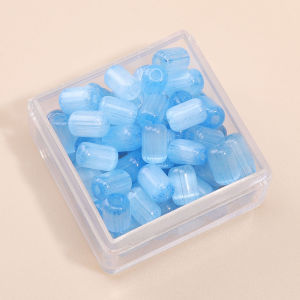 Superior Handmade Woven Cats Eye Beads Bracelet Necklace Earring Bag Material Wire Jewelry Accessories Colorful Matte Finish