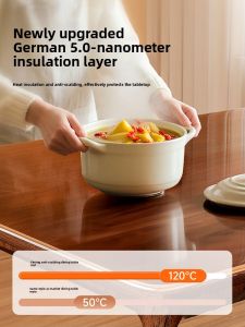 YIMING | Transparent Silicone Waterproof Oil-Resistant Heat-Resistant Table Mat