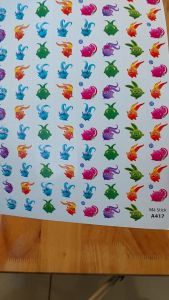 Sticker khen thưởng SUNNY BUNIES tờ A4 - 159 Stick - SP17