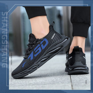 ZiShop รองเท้าผ้าใบคอลเลคชั่นใหม่ คุณภาพดี ราคาถูก 2 สี ไม่ซ้ำใคร สำหรับผู้ชายและแผนภูมิ หล่อเท่ สหรัฐเป็นที่เรามี