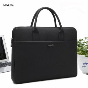 MORNA New Mens Oxford Casual Briefcase Multi-layer A4 Office Zipper Bag Large Capacity Business Bag Male Business Handbag Conference