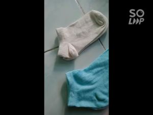 10 PASANG KAOS KAKI SEMATA KAKI DEWASA MOTIF POLOS WARNA RANDOM BAHAN ADEM