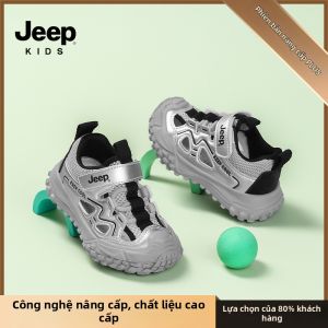 Jeep | Giày Học Đi Cho Bé Đế Mềm Thoáng Khí Siêu Nhẹ