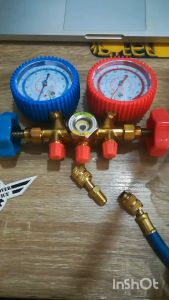 Adapter หัวต่อ น้ำยา R22 แปลงเป็นหัว R32 / R410 ผ้าปากบอลิเครติ์ R22 R134A แปลงเป็น R32 / R410A