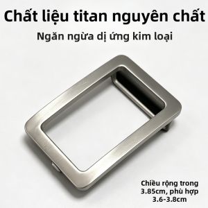 Khóa Thắt Lưng Bằng Titanium Không Dị Ứng
