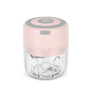 เครื่องบดสับอาหารอัตโนมัติขนาดเล็ก เครื่องปั่นเร็ว เครื่องบดเนื้อ เครื่องบดกระเทียมไฟฟ้าไร้สายแบบพกพา ชาร์จผ่าน USB