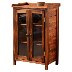 XiMei WoodWork | Garden Outdoor Waterproof Large Capacity Wooden Storage Cabinet