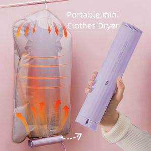 Mini Clothes Dryer Portable Shoe dryer Multi-function Quick Drying Machine with Timing Intelligent Foldable for Travel Household Dormitory Hotel