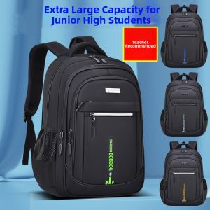 Deanbarry | Durable Large Capacity Spine Protecting School Backpack
