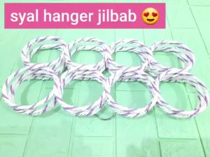 Hanger jilbab 28 lubang gantungan jilbab tempat penyimpanan jilbab hanger hijab 28 lubang SH O18