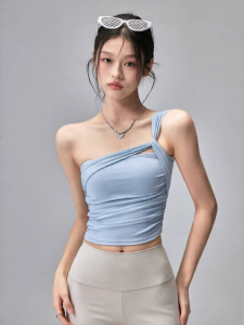 FITNESSGIRL | Shock Proof One-shoulder Sport Bra