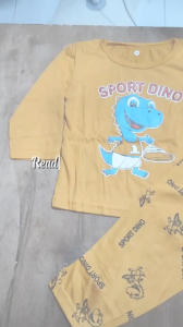 Paket Piyama Baju Setelan Anak Laki Lengan Celana Panjang Karakter Cowok Distro Keren Usia 1 - 10