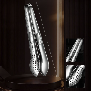 IVE | Heat Resistant Anti Slip 304 Stainless Steel Food Tongs