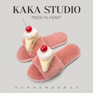 Dép Bông Dễ Thương Hoạt Hình Cho Bé Gái Dép Bông Mềm Mại Cho Nữ Dép Bông Mùa Đông Chống Trượt Ngoài Trời Dép Cotton Cho Nữ Dép Cotton Cho Nữ