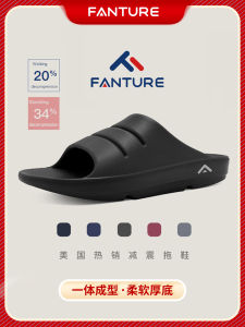 Fanture Official American Fashion Sports Mens and Womens Slippers Soft Bottom Shock-Absorbing Casual Non Slip Summer Sandals
