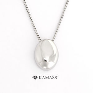 KAMASSI Stainless Steel Necklace Hypoallergenic Non-Tarnish Non-Fading [Free Gift] Jewelry Box*1 N3727-2