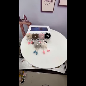 Masterbag - Gantungan Tas Kunci Boneka Bulu Long Leg Elf Lucu