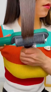 CATOK SISIR & SIKAT PELURUS RAMBUT PANGATUR SUHU PINTAR FH909 HAIR STRAIGHTENER COMB STRAIGHT ROLL DUAL USE ORIGINAL