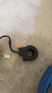 THROTTLE HOUSING WITH RELAY FOR XRM MOTORCYCLES