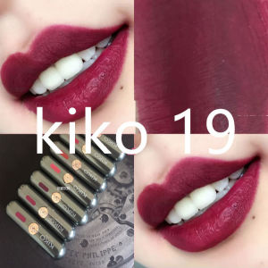 Kiko Velvet Capsule Lipstick New Model Long-lasting Moisturizing Matte Finish Italian Brand Colorful Lip Makeup Easy to Use