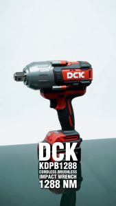 DCK KDPB1288 Cordless Brushless Impact Wrench / Mesin Pembuka Baut Baterai 1288Nm