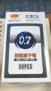 50Pcs Ballpen Retractable Gel Pens Press The Pen Black/Blue/Red Ink Ballpoint 0.7mm School Supplies Stationery
