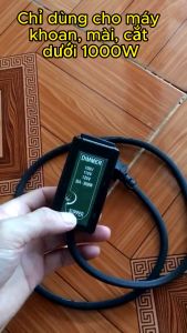 Bộ đổi nguồn 220v sang 110v 100v chỉ dùng được cho máy khoan mài cắt công suất dưới 1000w | Chuyển điện 220v sang 110v | Cục đổi nguồn dùng cho thiết bị Nhật bãi
