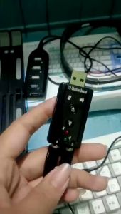 BT315 Hot Deals USB 2.0 3D Virtual 12Mbps External 7.1 Channel Audio Sound Card Adapter DH