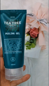 Tẩy tế bào chết Trà xanh MEDB dịu mát sáng da size lớn 180ML/Tẩy da chết cho da trắng sáng mịn màng tươi trẻ