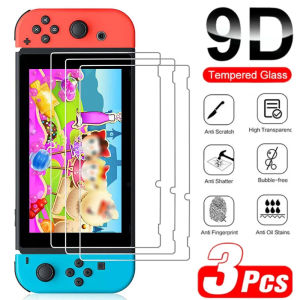 1/2/3PCS Tempered Glass Screen Protector Compatible-Nintendo Switch NS /OLED Hard Protector Film for Switch Lite Game Console