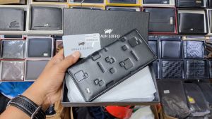 DOMPET PRIA KULIT MODEL PANJANG / DOMPET WANITA KULIT MODEL LIPAT DUA / DOMPET IMPOR KULIT SAPI SUPER PREMIUM /DOMPET PRIA DAN WANITA KULIT LEMBUT DAN LENTUR