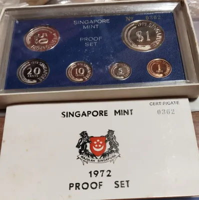 Very Rare 1972 Proof Coin Set
