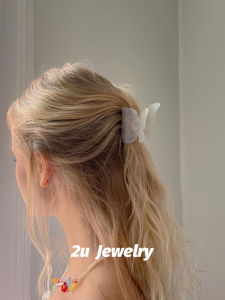  out Ultra Fairy Mermaid Princess Butterfly Hair Clip Girl Shark Clamp Acetate Hair Accessories Versatile Hair Grips