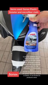 Dung dịch Sonax 255241 phục hồi nhựa nhám cao cấp cho xe Sonax Xtreme Plastic Detailer