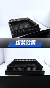 Fruit Fence Vegetable Divider L-shape Shelf Guardrail Fresh Food Classification for Supermarket