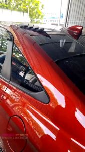 Toyota Vios 2023-2025 Rear Side Louver Cover Mustang Cover Rear Door Windows Triangle Cover Protector - 2pcs/set