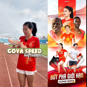 Giày thể thao chạy bộ nam nữ Goya Speed năm 2025 - bứt tốc mạnh mẽ