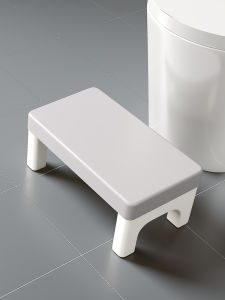 Assistance Foot Stool for Toilet Use