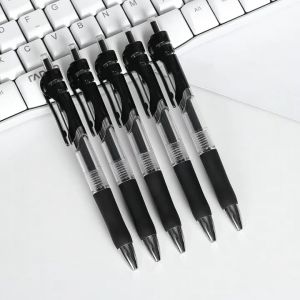 Gel Pen Retractable Black/red/blue ink Colored 0.5 mm