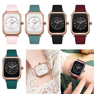 URBAG สไตล์เรียบง่าย แฟชั่นที่ทันสมัย นาฬิกาสำหรับผู้หญิง นาฬิกาควอตซ์ ลำลองประณีต นาฬิกาข้อมือควอตซ์