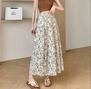 Sun Protection Breathable Loose Skinny Womens Knitted Cardigan and Skirt Set